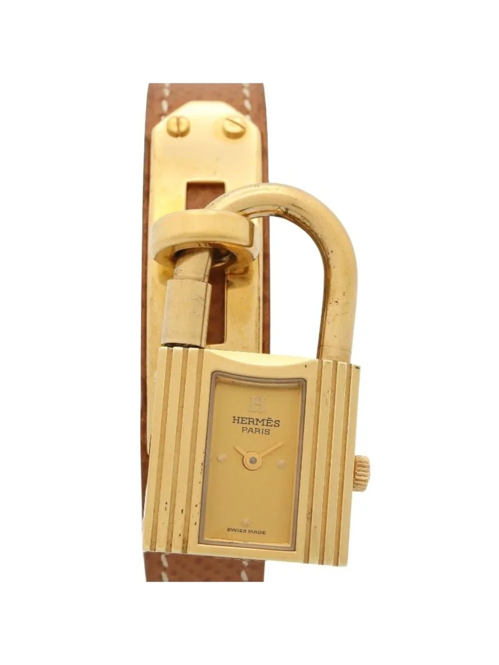 Hermes Watch Kelly Champagne Leather